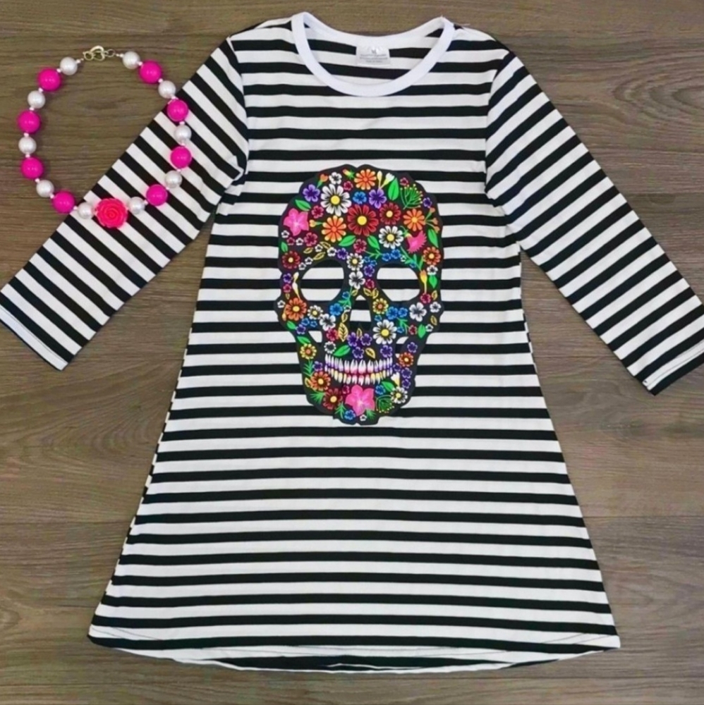 Kids Boutique Skull Dress
